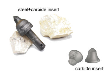 Bocados de broca cimentados da mineração do carboneto de tungstênio