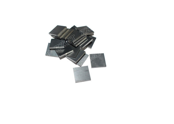 Os produtos moídos do carboneto de tungstênio 15x15x2 esquadram inserções soldadas