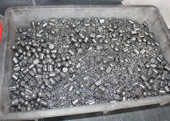 Botão à terra do carboneto de tungstênio da categoria YG11 para a mineração